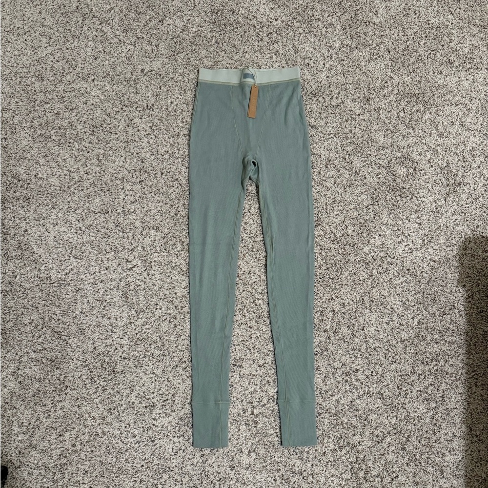 Skims Mineral Cotton Rib Leggings